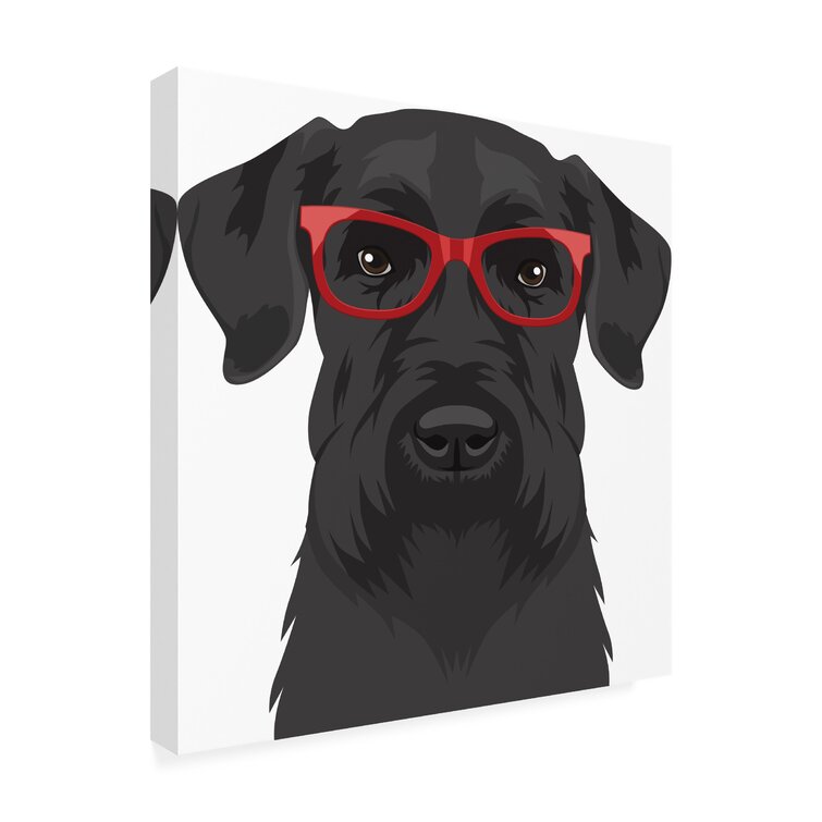 Schnauzer best sale with glasses